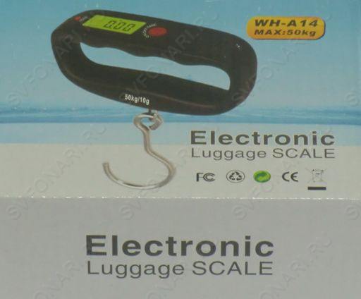 Электронные весы ELECTRONIC Luggage SCALE WH-A14