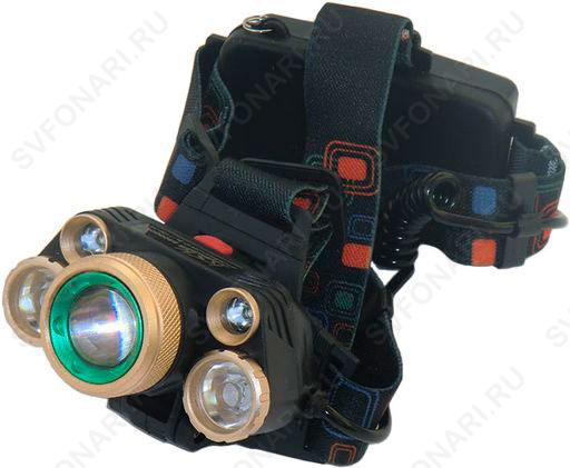 Налобный аккумуляторный фонарь HEADLIGHT-BL-T109-T6