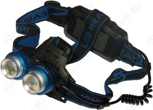 Налобный аккумуляторный фонарь HEADLIGHT BL-2801-2